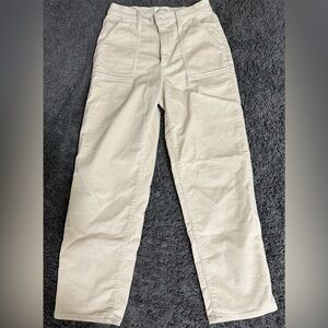 Boyfriend cream color jeans